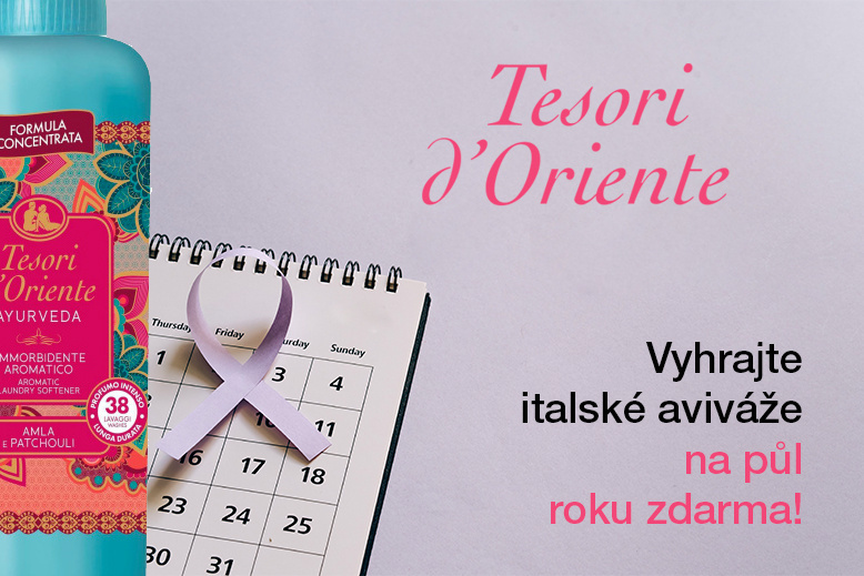Vyhrajte zásobu aviváže Tesori d'Oriente na půl roku!