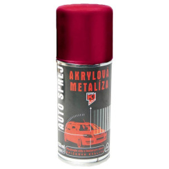 Kwasny Auto-K Color Škoda, akrylová metalíza, 9885 červeň hotchilli, 150 ml