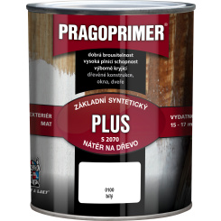 PRAGOPRIMER Plus základní barva na dřevo S2070, 0100 bílá