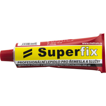Superfix montážní lepidlo na&nbsp;PVC novodur, 130 ml