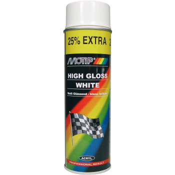 Motip 04004 sprej, univerzální autobarva, autobílá, 500 ml