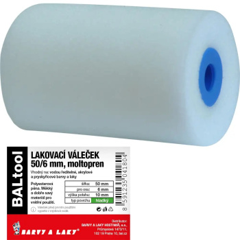 BARVY A LAKY HOSTIVAŘ Moltopren váleček na malování pro držák 6 mm, 55 mm