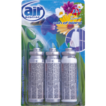 Air Menline Rain of Island náplň do osvěžovač vzduchu 3× 15 ml