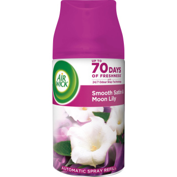 Air Wick FreshMatic Jemný satén a měsíční lílie náplň pro osvěžovač 250 ml
