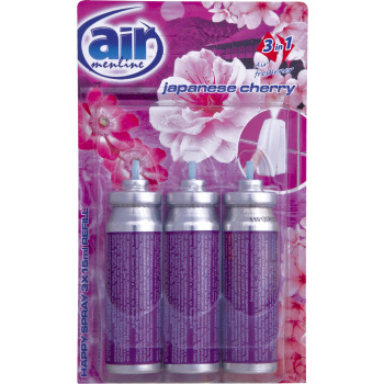 Air Menline Japanese Cherry Refill  náplň do osvěžovač vzduchu 3× 15 ml