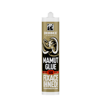 Den Braven Mamut Glue High Tack univerzální montážní lepidlo, černé, 290 ml