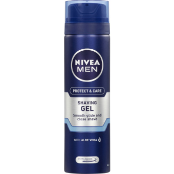 Nivea Men Original Protect & Care gel na holení, 200 ml