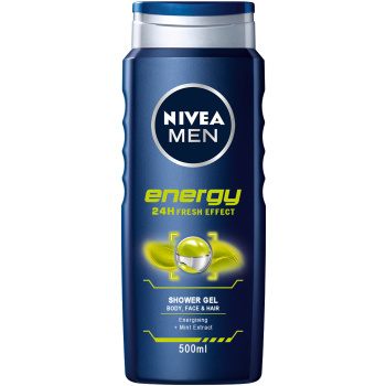 Nivea Men Energy sprchový gel, 500 ml