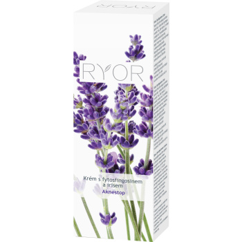 RYOR Aknestop krém s fytosfingosinem a irisem, 50 ml