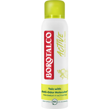 Borotalco Active Citrus deodorant, 150 ml
