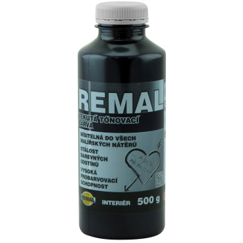 REMAL tónovací barva, 0190 černá, 500 g