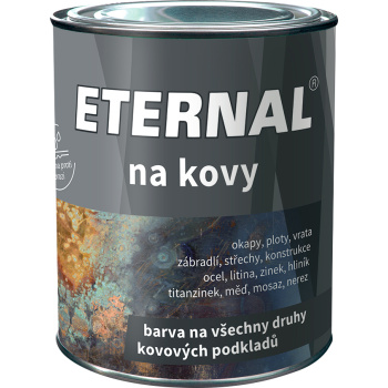 Eternal na kovy univerzální barva na všechny kovy