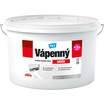 HET vápenný nátěr, bílý