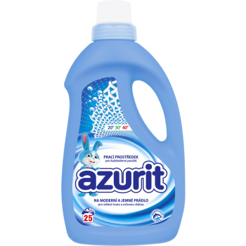 Azurit prací gel na moderní a jemné prádlo 25 praní, 1 l