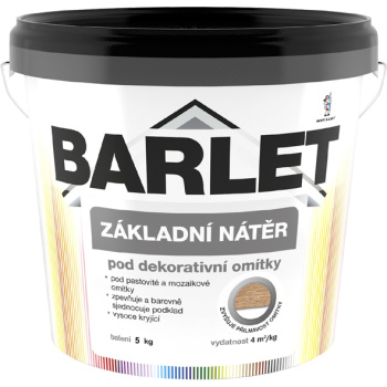 BARLET základní nátěr pod dekorativní omítky