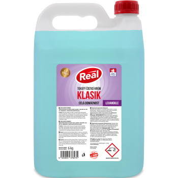 Real Klasik Levandule tekutý čisticí krém, 6 kg