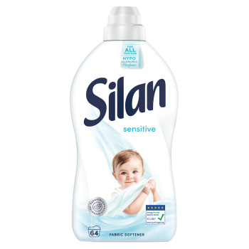 Silan aviváž Sensitive & Baby 64 praní 1408 ml