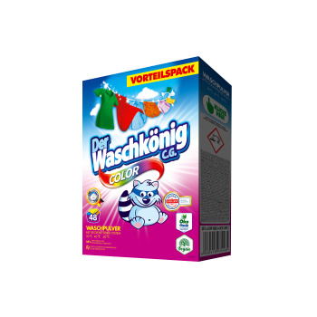 Waschkönig prací prášek Color, 48 praní, 2,88 kg