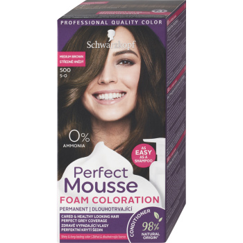 Palette Mousse Color středně hnědá 5-0, 35 ml