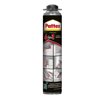 PATTEX PU lepidlo 6v1 - pistolové, 750 ml