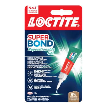 LOCTITE Super Bond Repositionable Gel, 3g