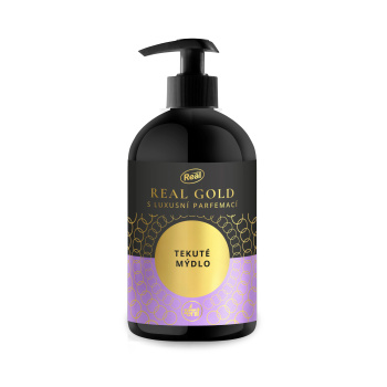 REAL GOLD Tekuté mýdlo s luxusní parfemací 500 g