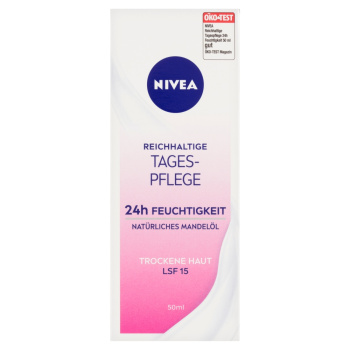 Nivea Essential Výživný denní krém pro suchou až citlivou pleť SPF15 50ml