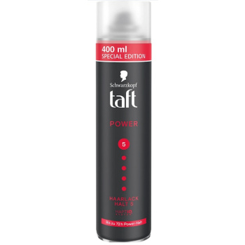 Taft lak na vlasy Power Mega, fixace 5, 400 ml