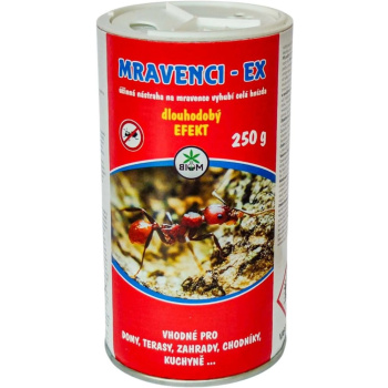 Biom Mravenci EX prášek proti mravencům, 250 g