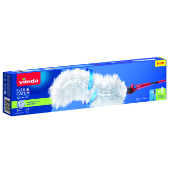 Vileda Flex & Catch prachovka s dlouhou rukojetí 93 cm