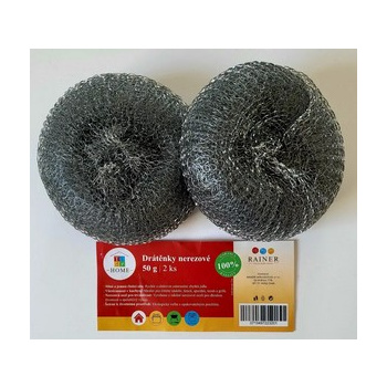 Tidy Home nerezová drátěnka, 50 g, 2 ks