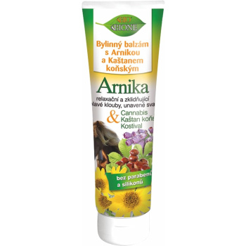 BIO BIONE Cannabis Bylinný balzám Arnika 300 ml