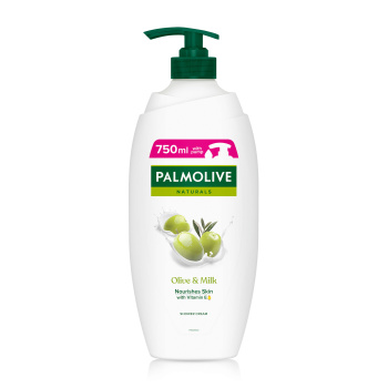 Palmolive Naturals Olive & Milk sprchový krém s pumpičkou 750 ml