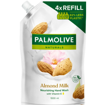 Palmolive Naturals Almond & Milk tekuté mýdlo náhradní náplň 1000 ml