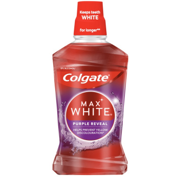 Colgate Max White Purple Reveal ústní voda 500 ml