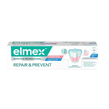 Elmex Sensitive Professional Repair & Prevent Gentle White zubní pasta pro citlivé zuby, 75 ml