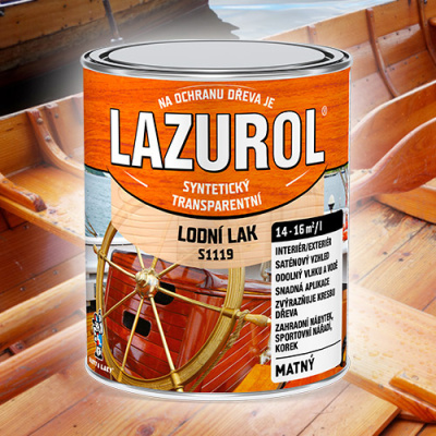 Lodní lak Lazurol S1119