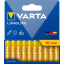 Varta Longlife AAA alkalické baterie, 10 ks