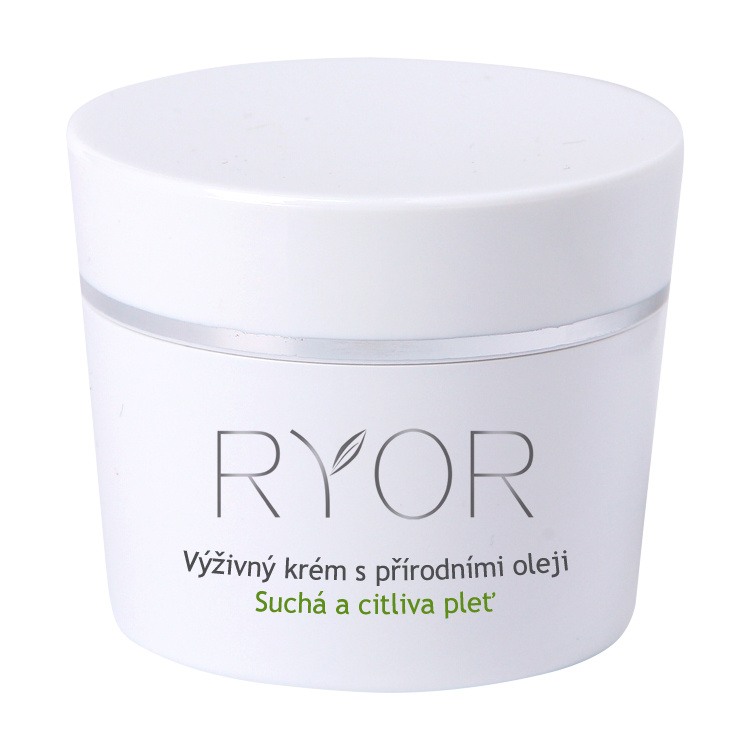 RYOR výživný krém s přírodními oleji, 50 ml