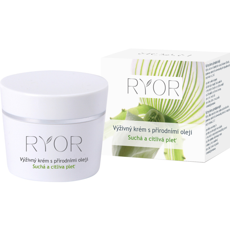RYOR výživný krém s přírodními oleji, 50 ml