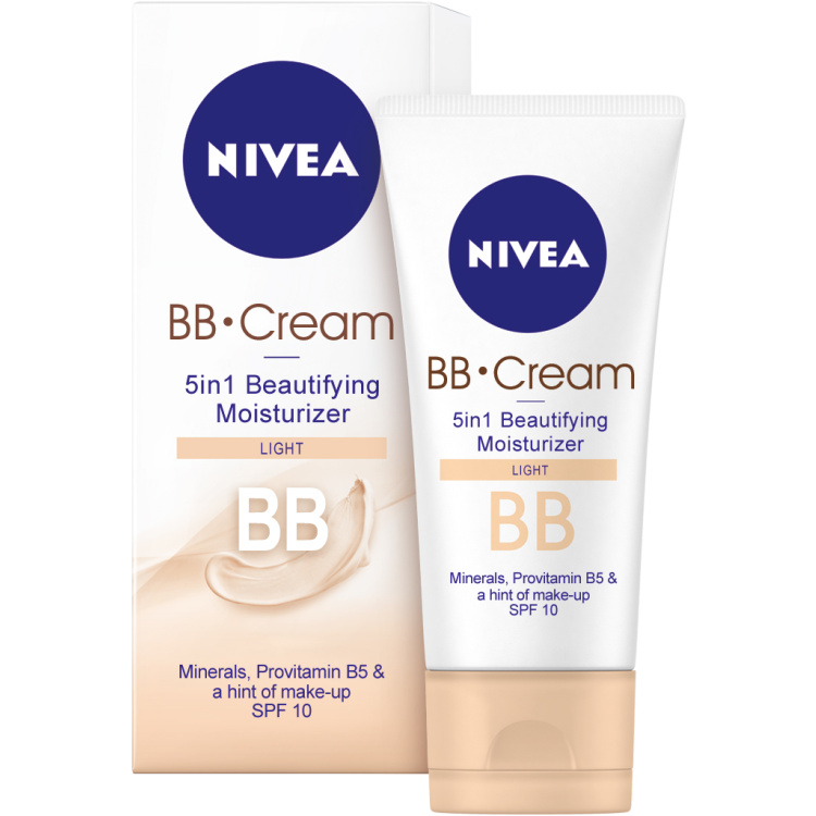 Nivea Essentials OF 20 denní BB krém světlý odstín, 50 ml