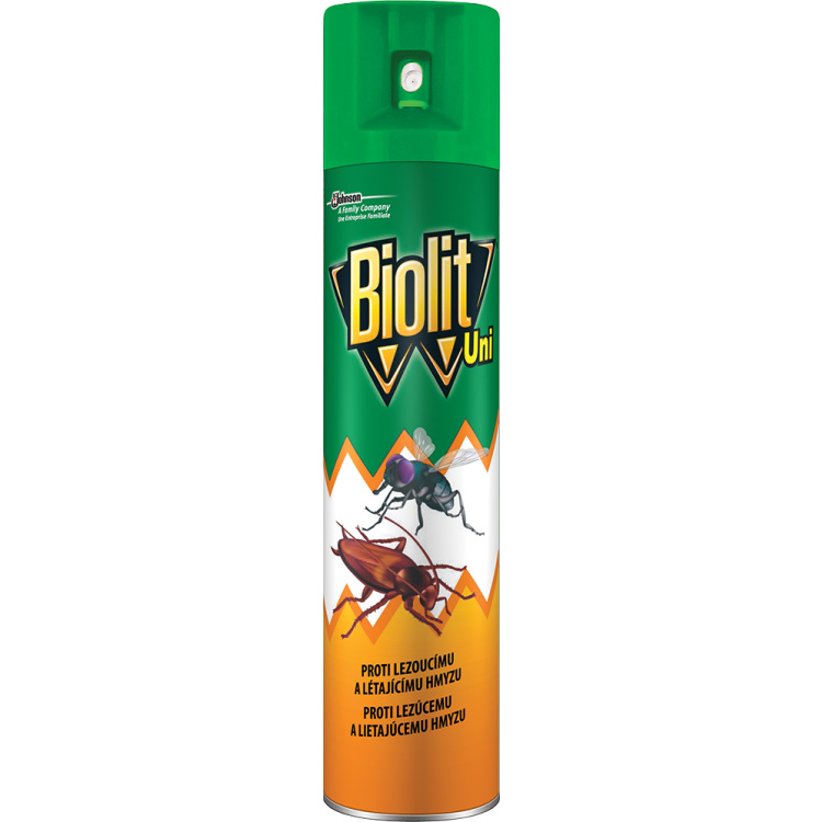 Biolit Uni 007 letající a lezoucí hmyz, sprej, 400 ml