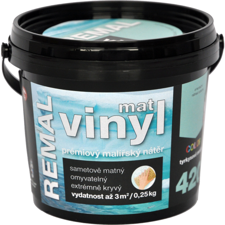 REMAL Vinyl Color mat omyvatelná barva na zeď