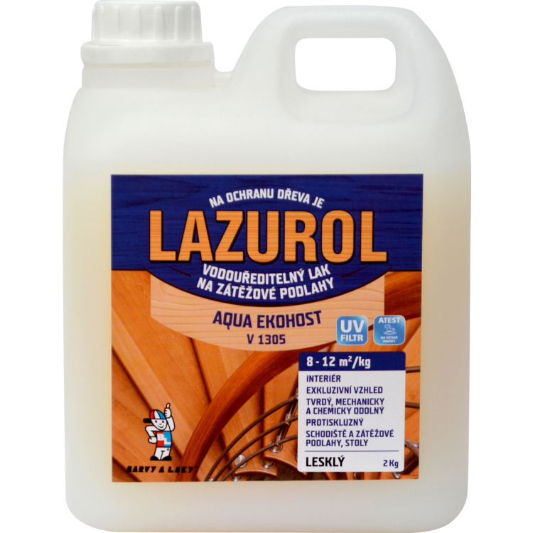 Lazurol Aqua Ekohost lesk V1305 podlahový lak
