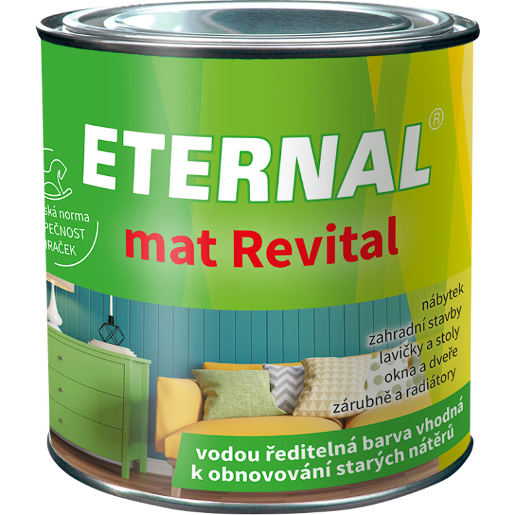 Eternal mat Revital barva k obnovování starých nátěrů