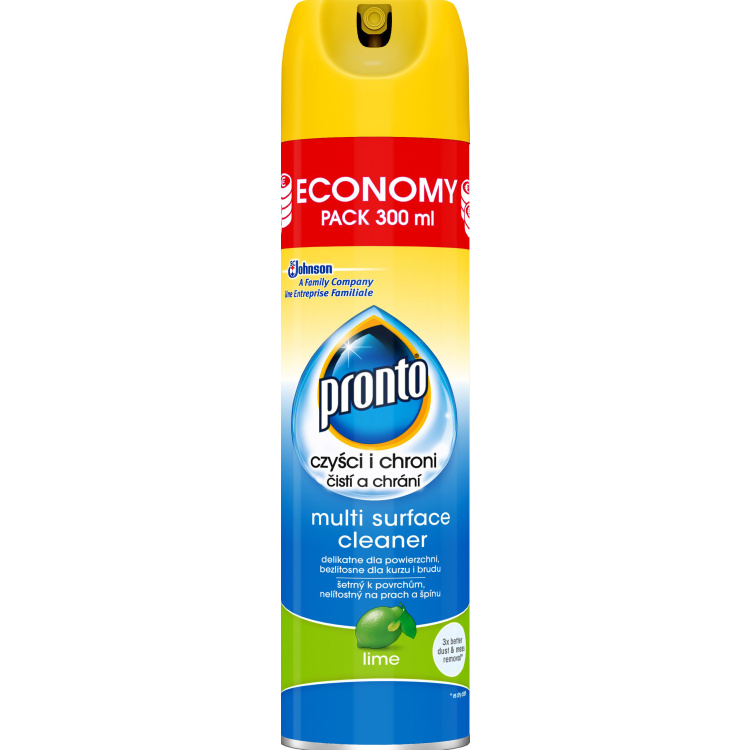 Pronto Multi surface Limetka sprej proti prachu, 300 ml