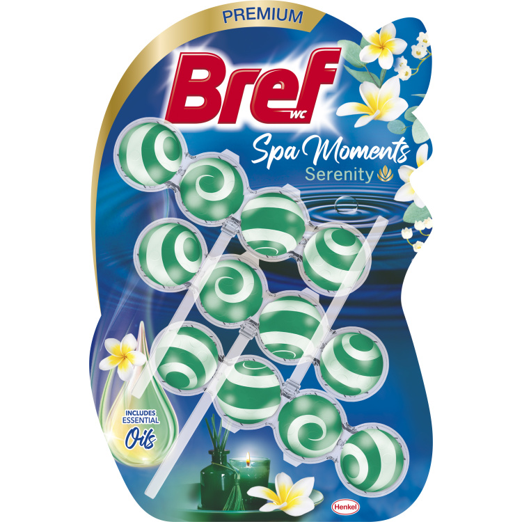 Bref WC blok Spa Moments Serenity, 3× 50 g