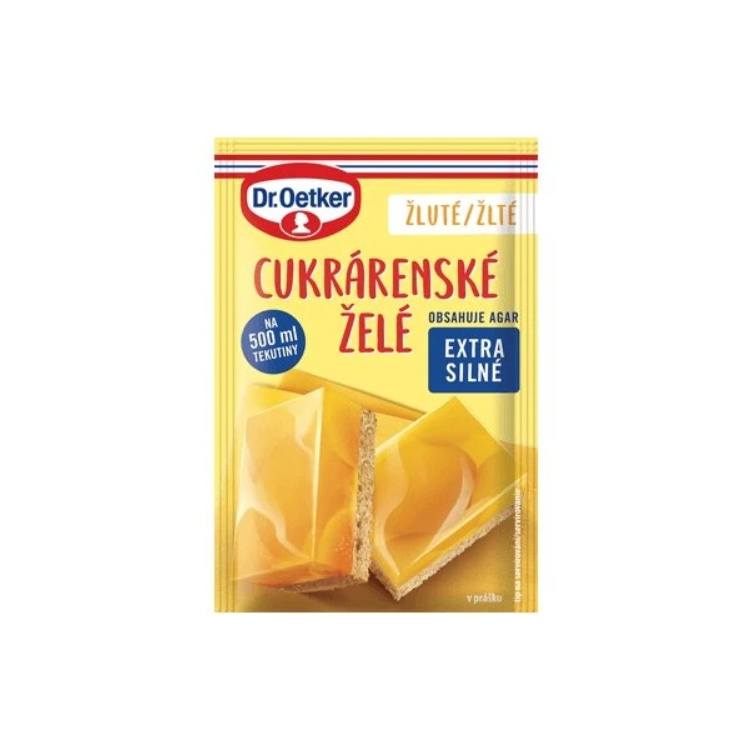 Dr. Oetker cukrářské želé žluté 10 g