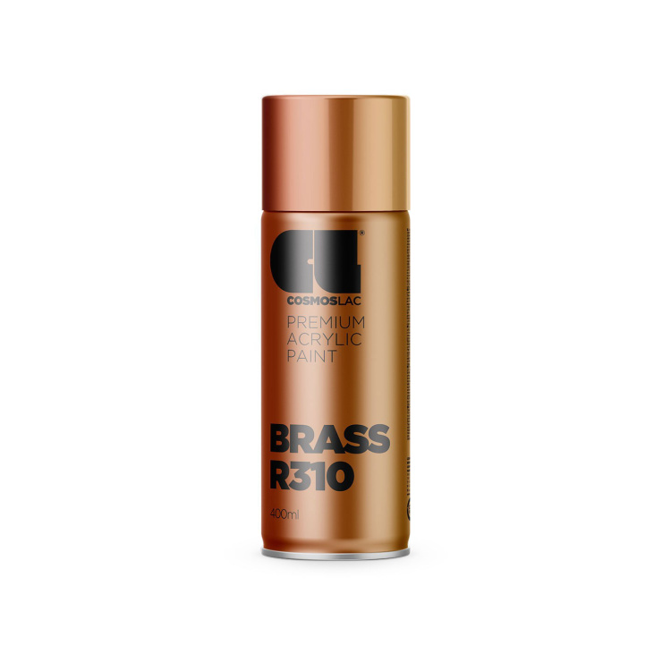 CL Cosmoslac dekorační akrylátový sprej R310 jasný mosaz 400 ml