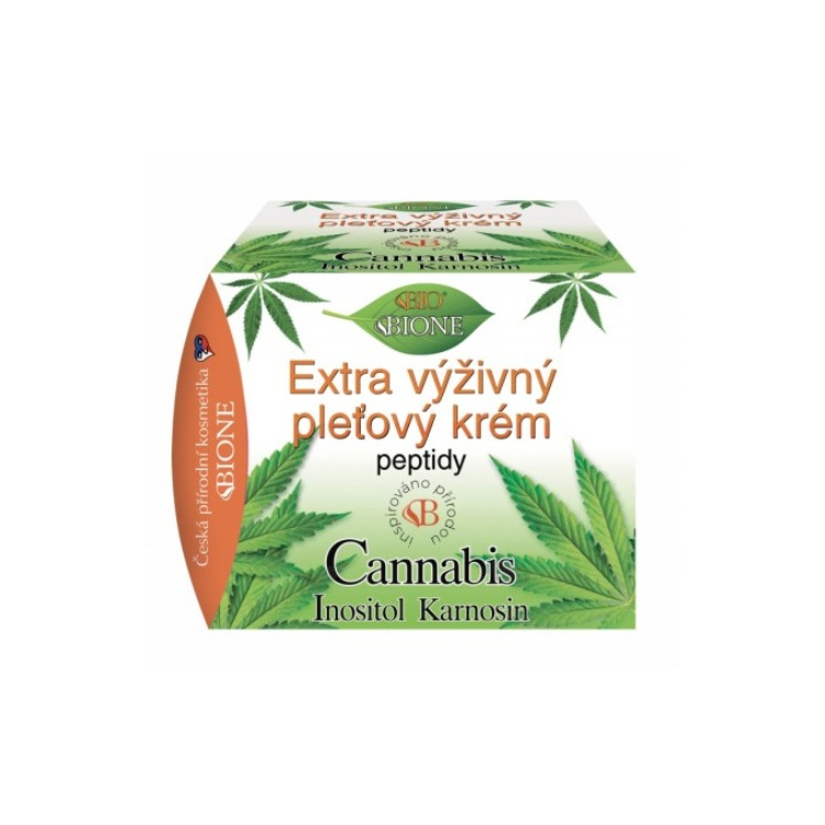 BIO BIONE CANNABIS Extra výživný pleťový krém 51 ml